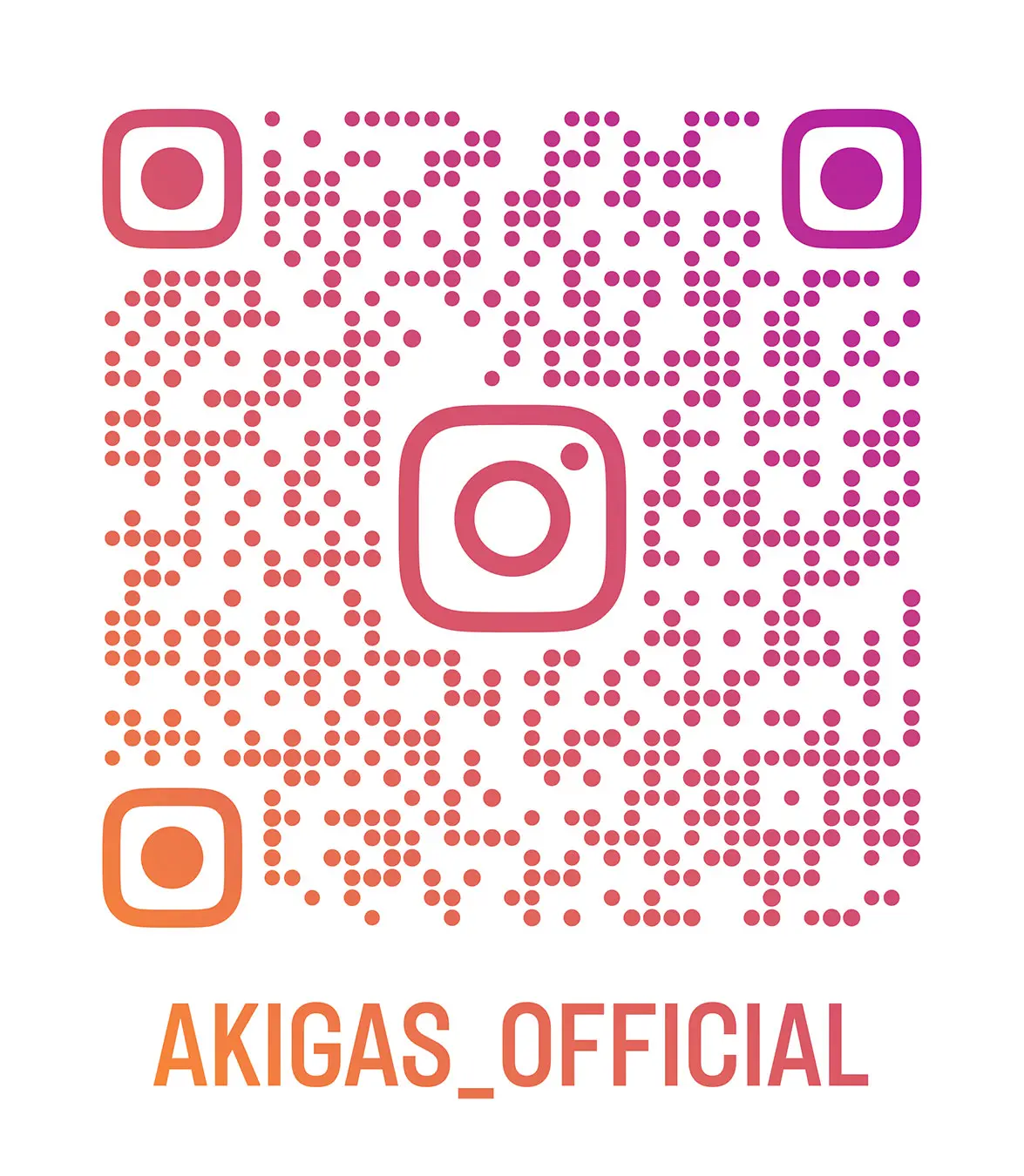 公式インスタグラム Instagram QR