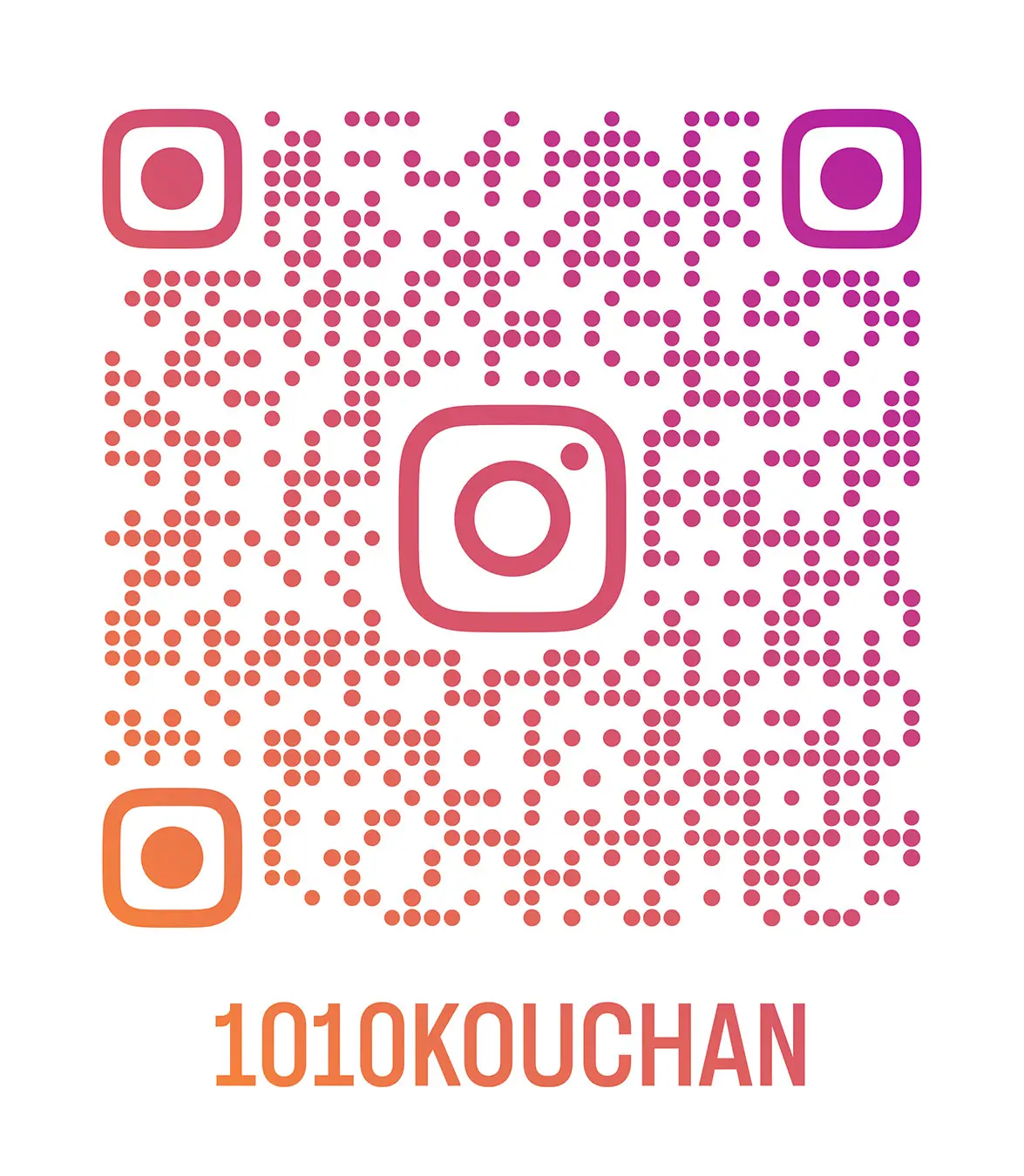 じゅ～じゅ～こうちゃん Instagram QR