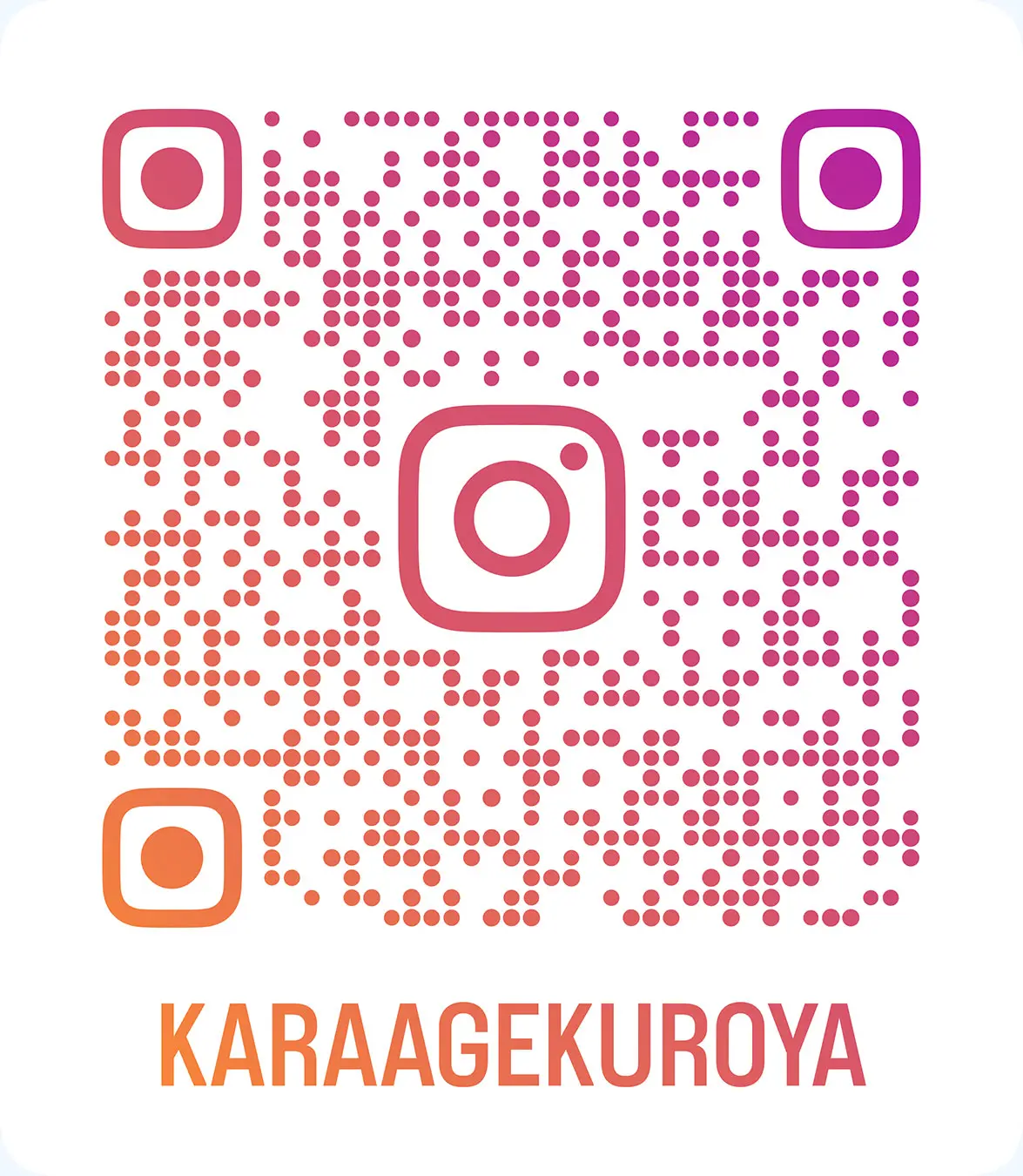でん太 Instagram QR